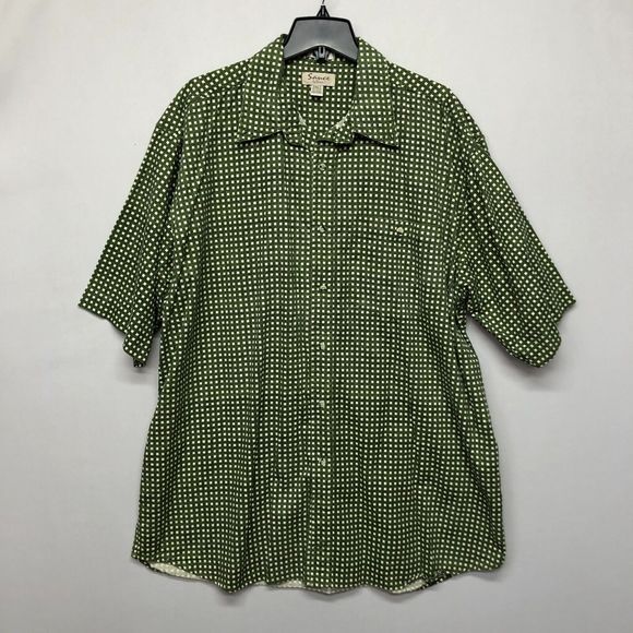 Vintage Sauce by Berne Men Button Shirt Top Size 2XLT 2XL Tall B228 -25 - Picture 1 of 14